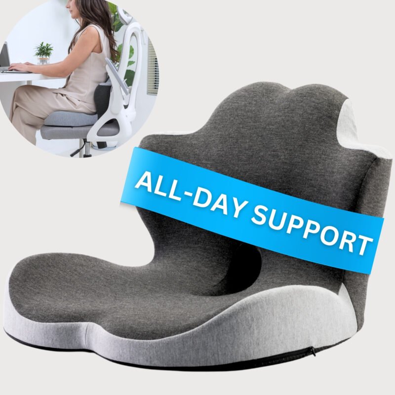 Ergonomic Shell-Shaped Seat Cushion