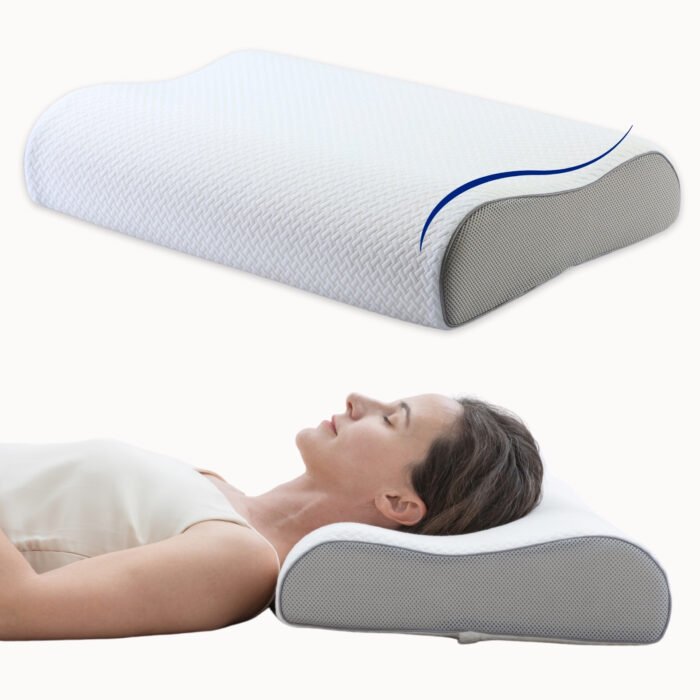Dual-Height Memory Foam Contour Pillow