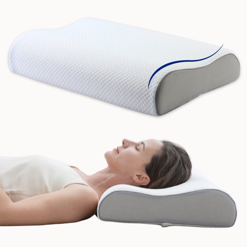 Dual-Height Memory Foam Contour Pillow