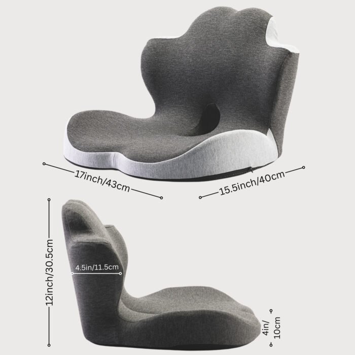 Ergonomic Shell-Shaped Seat Cushion - Image 8