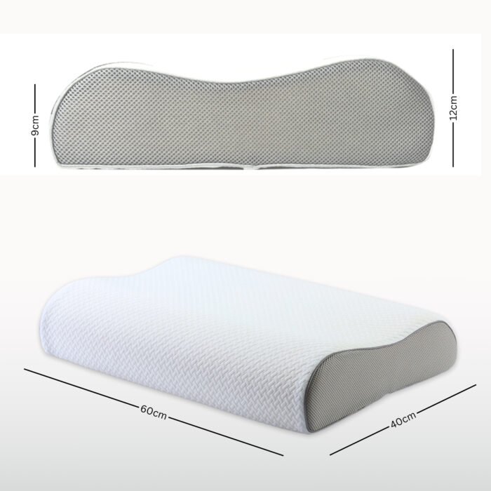 Dual-Height Memory Foam Contour Pillow - Image 8